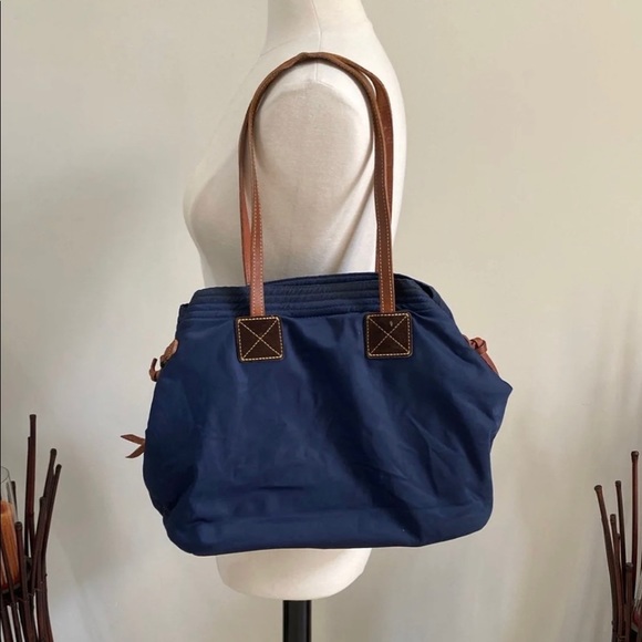 Dooney & Bourke Navy Blue Shoulder Bag - Picture 5 of 7